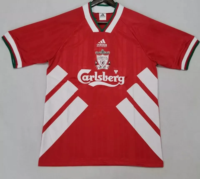 1993-1995 Liverpool Home Retro Soccer Jersey