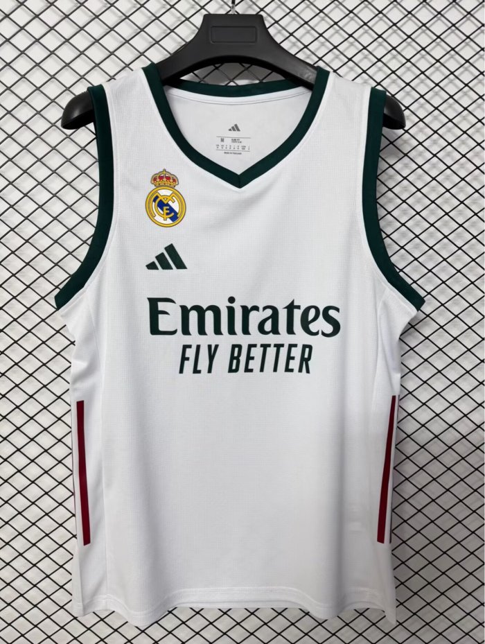 26-27 Real Madrid White Vest