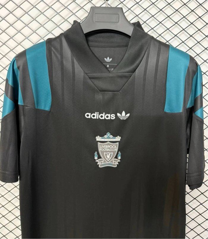 26-27 Liverpool EQT Black Training Shirts