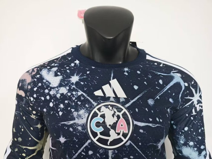 26-27 Club America Third Long Sleeve Player Version Soccer Jersey*长袖球员