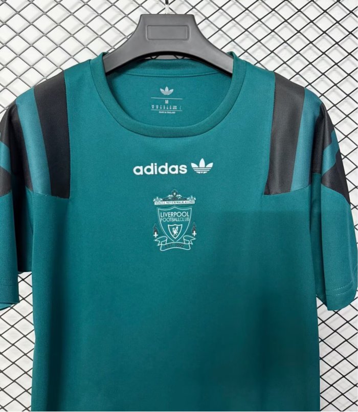 26-27 Liverpool EQT Green Training Shirts