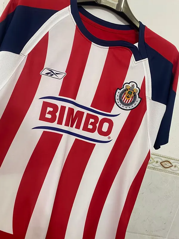 2007-2008 Chivas Home Retro Soccer Jersey