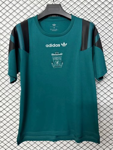 26-27 Liverpool EQT Green Training Shirts