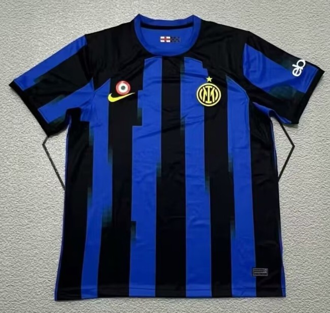 23-24 Inter Milan Home Fans Soccer Jersey*空白版