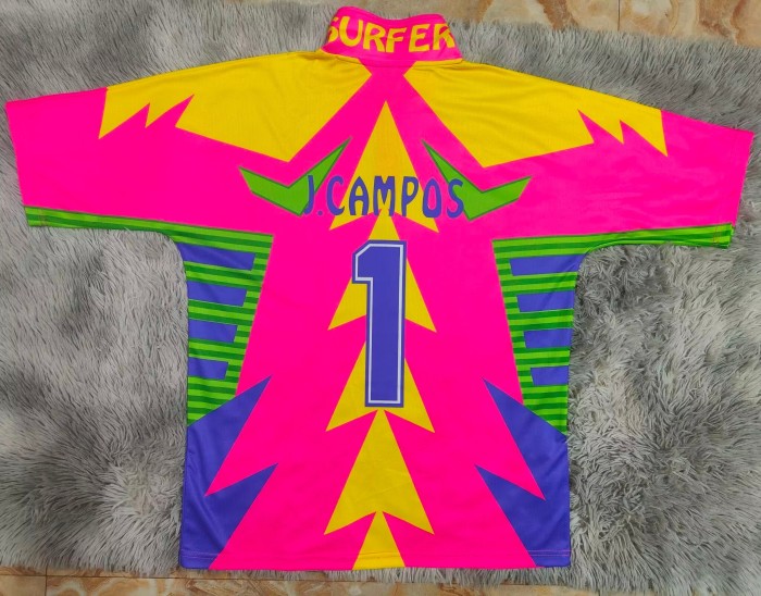 1998 Mexico GoalKeeper Retro Soccer Jersey
