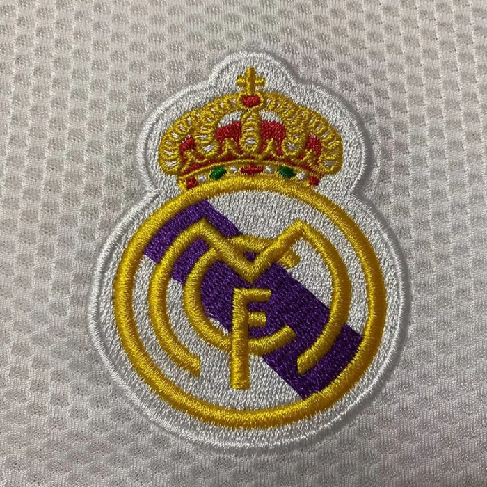 1997-1998 Real Madrid Home Long Sleeve Retro Soccer Jersey (长袖)