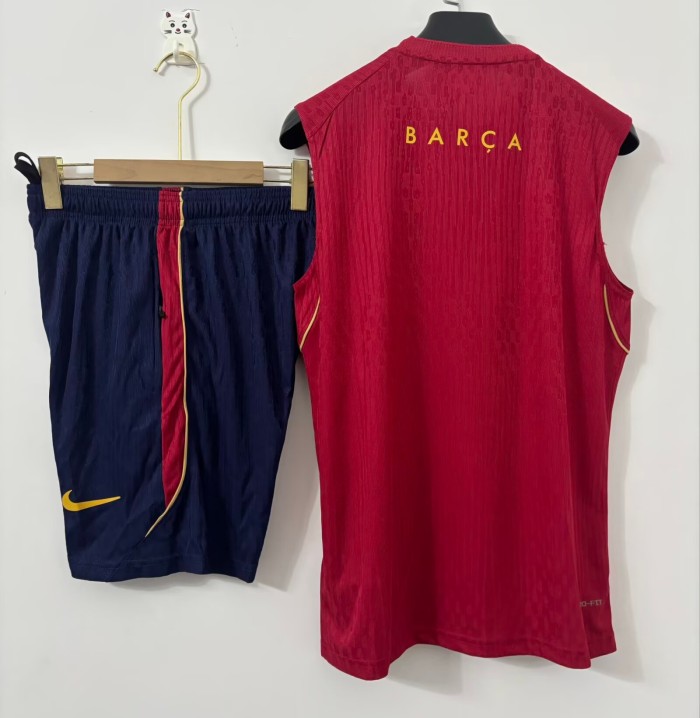 26-27 Barcelona High Quality Tank Top And Shorts Suit