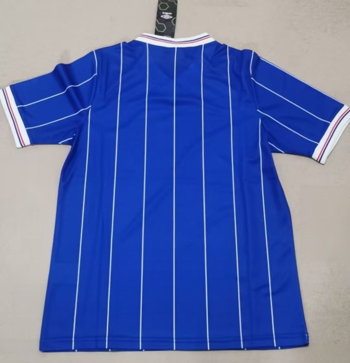 1981-1984 Rangers Home Retro Soccer Jersey