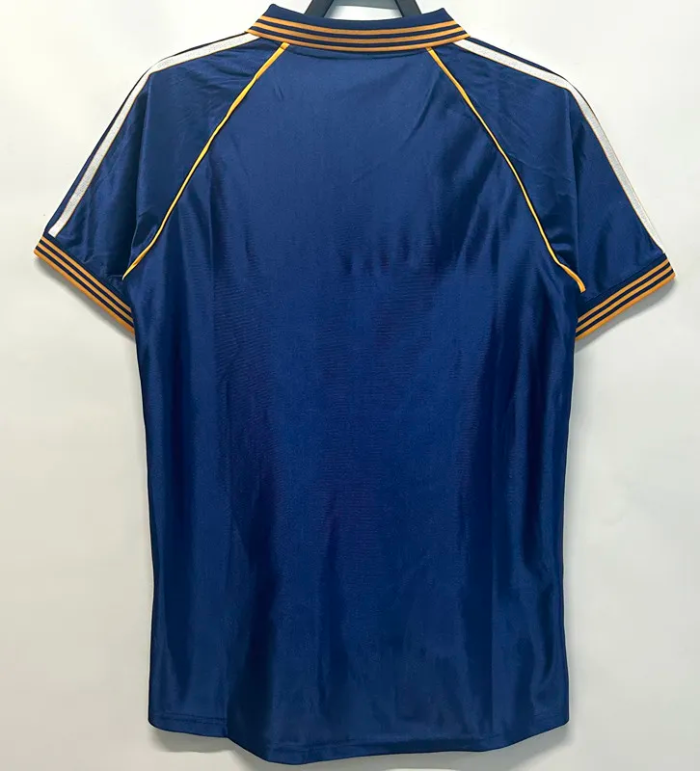 1998-1999 Real Madrid Away Retro Soccer Jersey