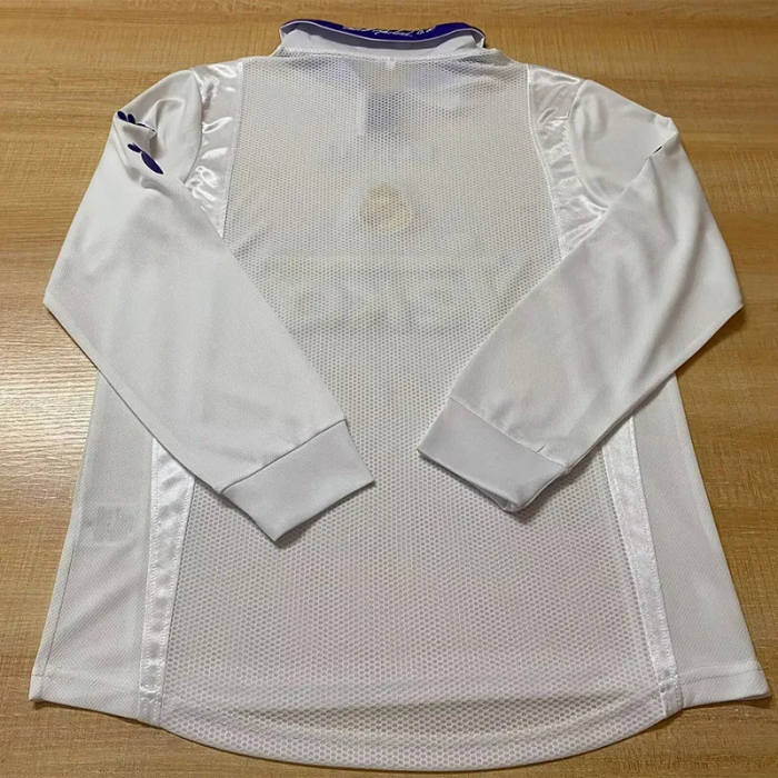 1997-1998 Real Madrid Home Long Sleeve Retro Soccer Jersey (长袖)