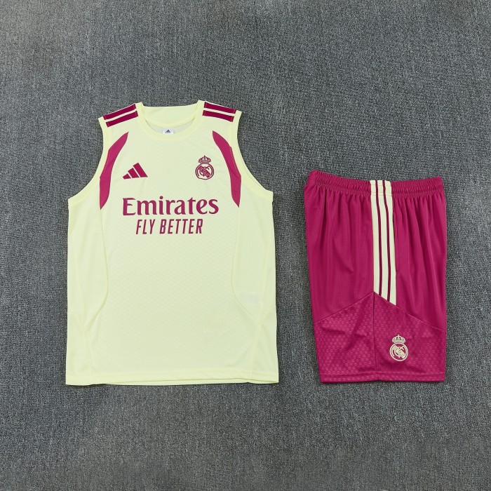 26-27 Real Madrid High Quality Tank Top And Shorts Suit