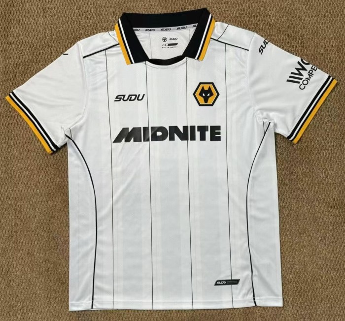 26-27 Wolves Away Fans Soccer Jersey