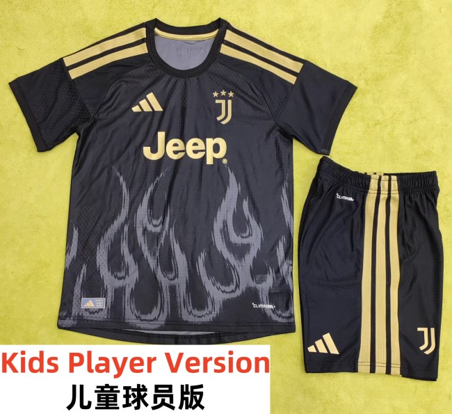 26-27 Juventus Third Kids Player Version Soccer Jersey (球员童装)