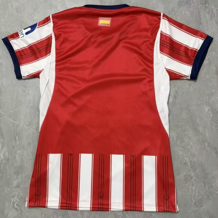 26-27 Atlético Madrid Home Women Fans Soccer Jersey (女)