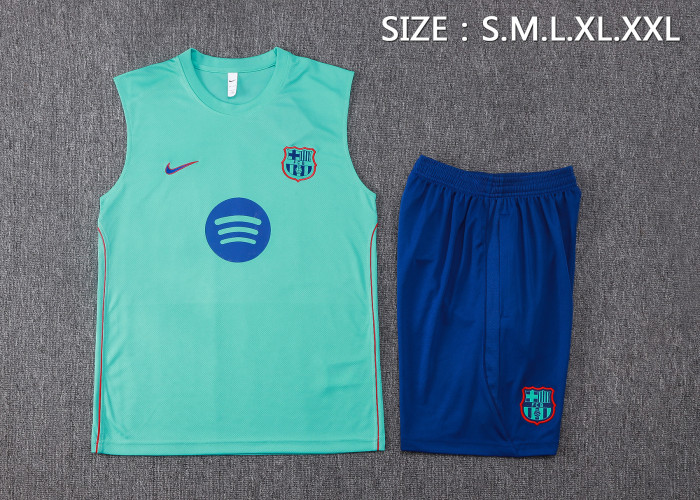 26-27 Barcelona High Quality Tank Top And Shorts Suit