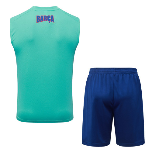 26-27 Barcelona High Quality Tank Top And Shorts Suit