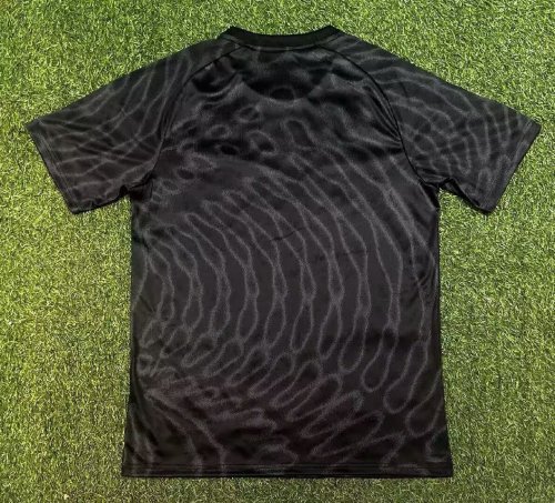26-27 Arsenal Black GoalKeeper Fans Soccer Jersey