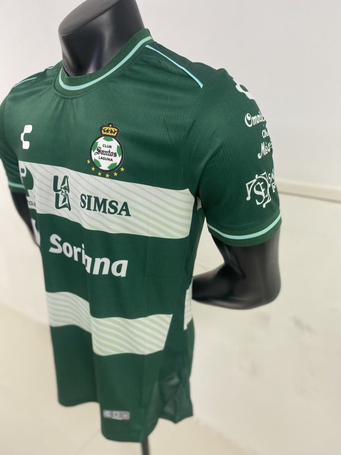 26-27 Santos Laguna Home Player Version Soccer Jersey