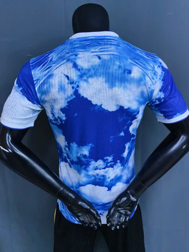 26-27 Chelsea Blue White Player Version Training shirts