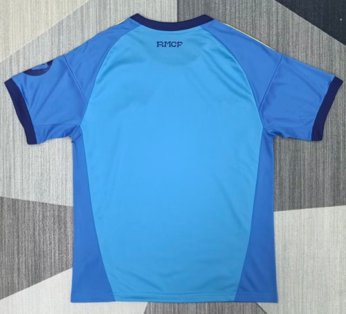 26-27 Real Madrid Blue Goalkeeper Fans Soccer Jersey