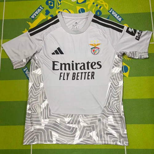 26-27 Benfica Grey Goalkeeper Soccer Jersey