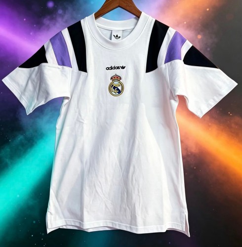 26-27  Real Madrid White  Cotton T-shirt