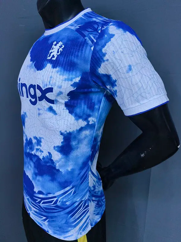 26-27 Chelsea Blue White Player Version Training shirts