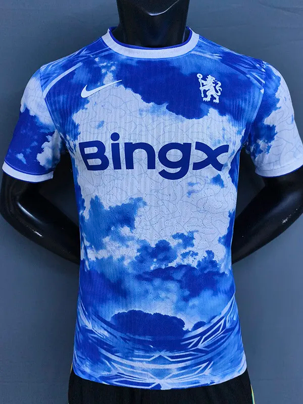 26-27 Chelsea Blue White Player Version Training shirts