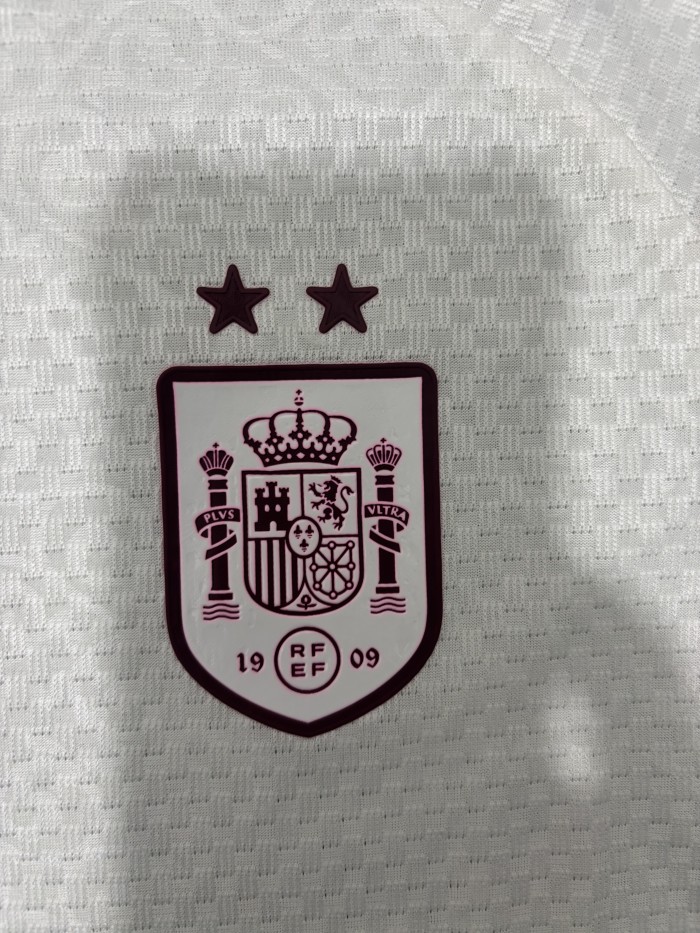 2026 World Cup Spain Away Kids Player Version Soccer Jersey (球员童装) (With 2 Star)*两颗星