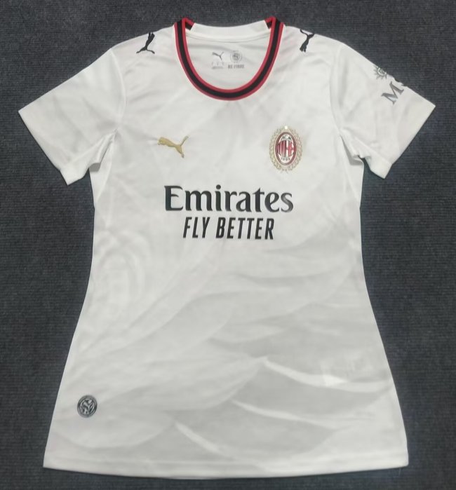 26-27 AC Milan Away Women Fans Soccer Jersey (女)