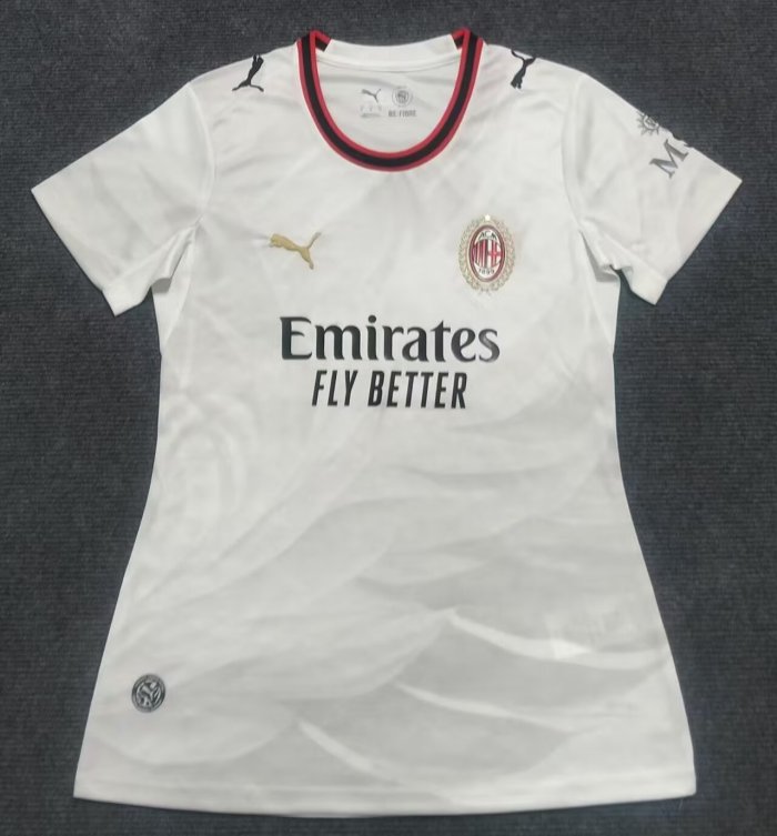 26-27 AC Milan Away Women Fans Soccer Jersey (女)