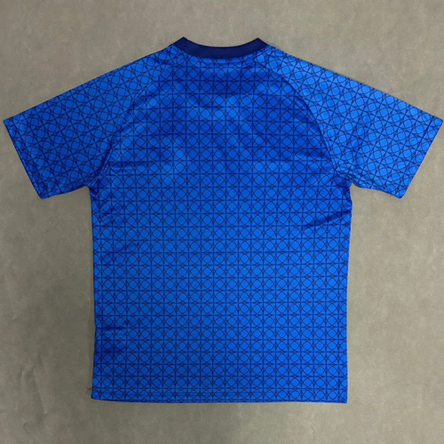 26-27 Real Madrid Blue Fans Training shirts