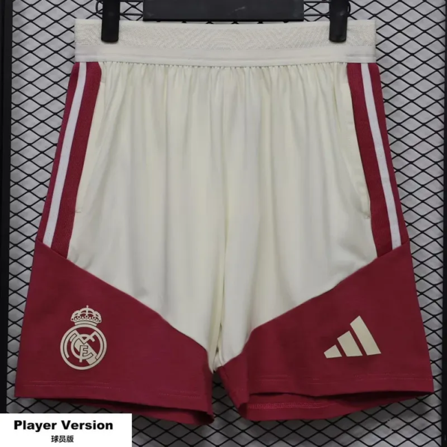 26-27 Real Madrid Khaki Player Version Training Shorts Pants(球员短裤)