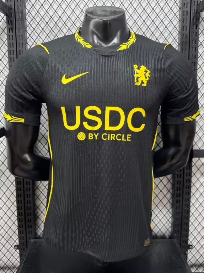 26-27 Chelsea Away Player Version Soccer Jersey*带广告