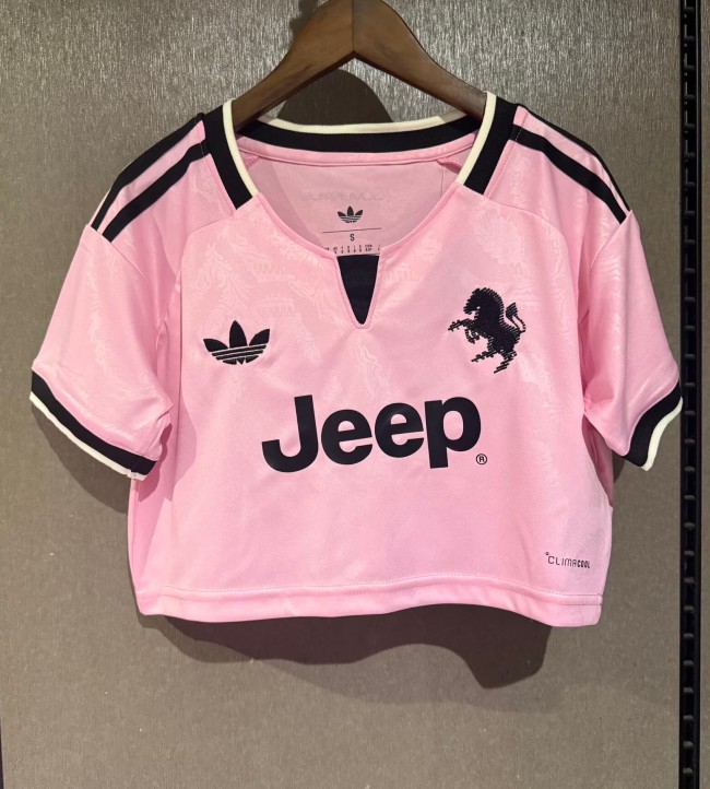 26-27 Juventus Away Women Cheerleading Short-sleeved (女)