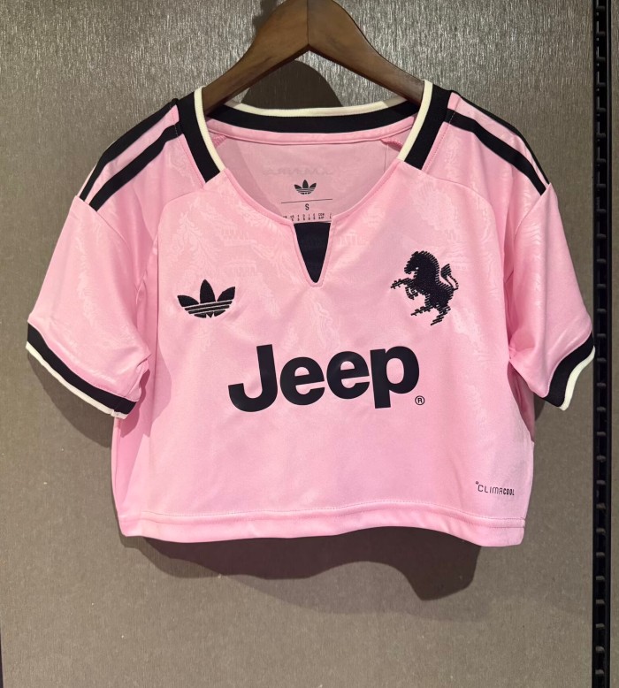 26-27 Juventus Away Women Cheerleading Short-sleeved (女)