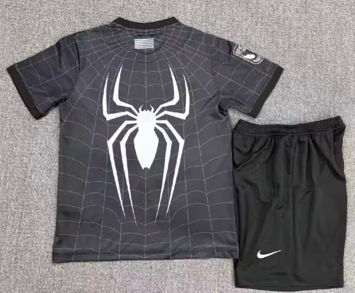 26-27 Barcelona Black Special Edition Kids Soccer Jersey