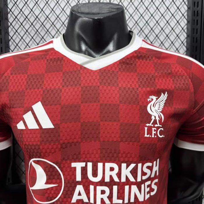 27-28 LIV Home Player Version Soccer Jersey