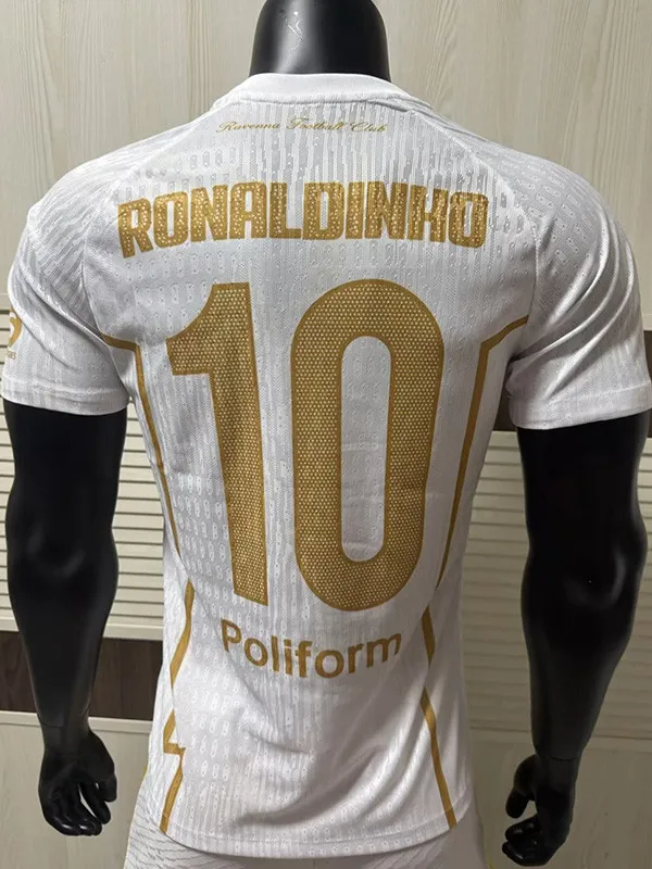 26-27 Ravenna FC Joint Edition RONALDINHO #10 Player Version Soccer Jersey