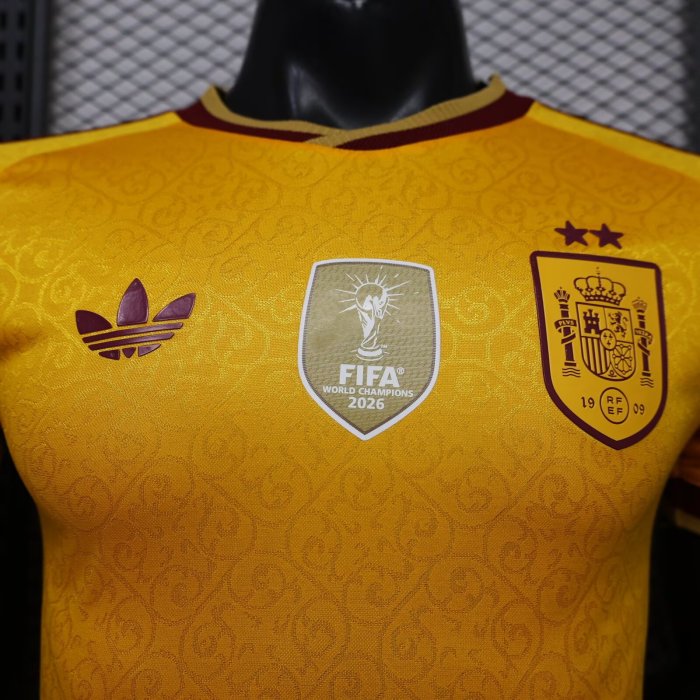 26-27 Spain Special Edition Player Version Soccer Jersey (With 2 Star)*两颗星