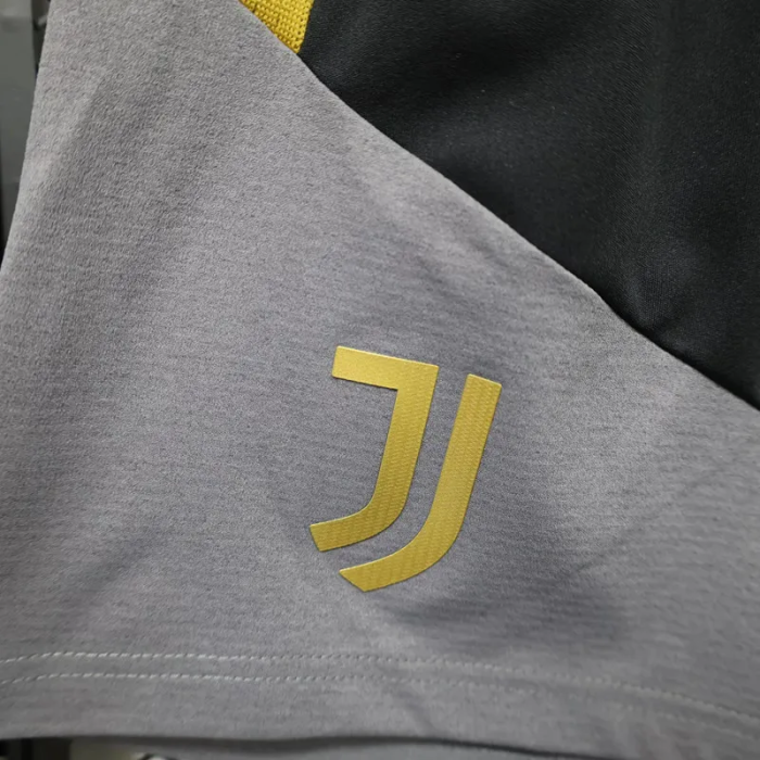 26-27 JUV Black Grey Player Version Training Shorts Pants(球员短裤)