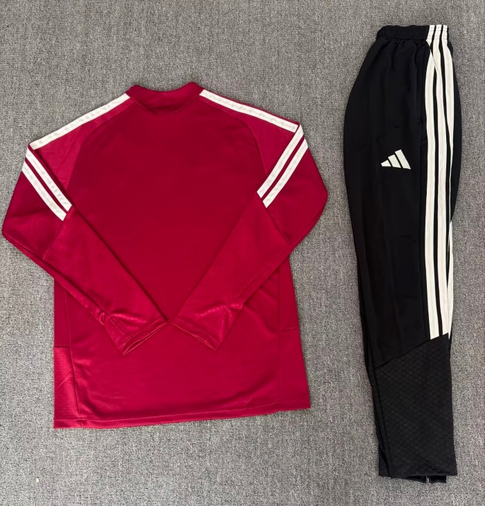 26-27 Sevilla High Quality Kids Half Pull Tracksuit