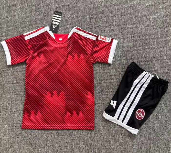 26-27 Nurnberg Home Kids Soccer Jersey