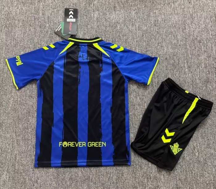 26-27 Real Betis Third UCL Version Kids Soccer Jersey