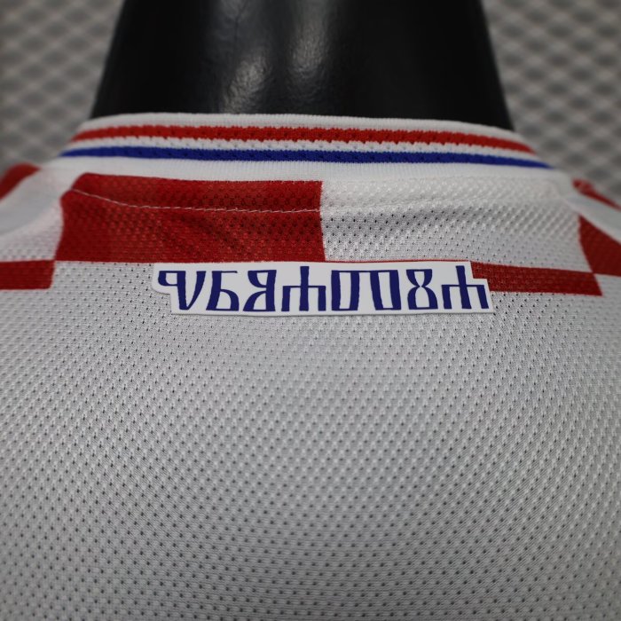 26-27 Croatia Home Player Version Soccer Jersey