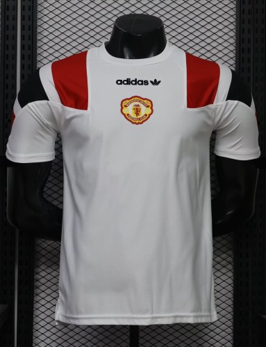 26-27 Man Utd EQT White Player Version Training Shirts