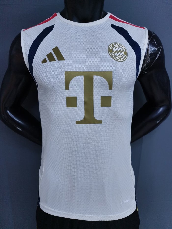 26-27 Bayern Beige ‌Player Version Vest*背心