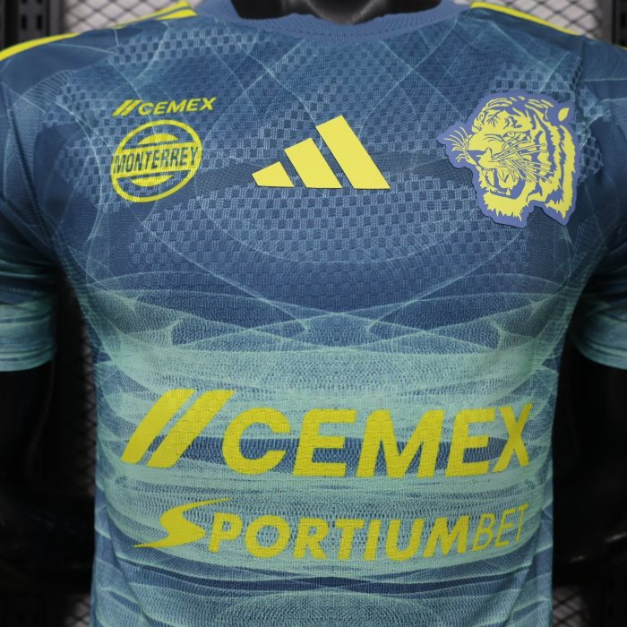 26-27 Tigres UANL Third Player Version Soccer Jersey