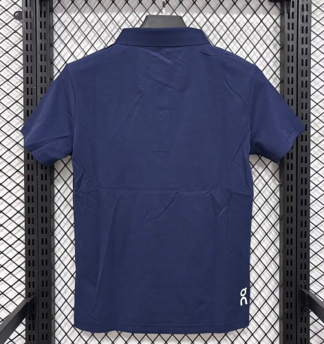 2026 ON Dark blue High Quality Polo Short Sleeve