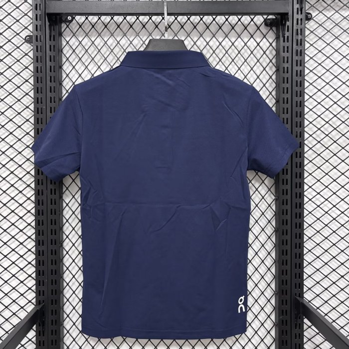 2026 ON Deep Blue High Quality Polo Short Sleeve
